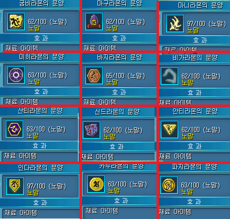 로베셋 재료